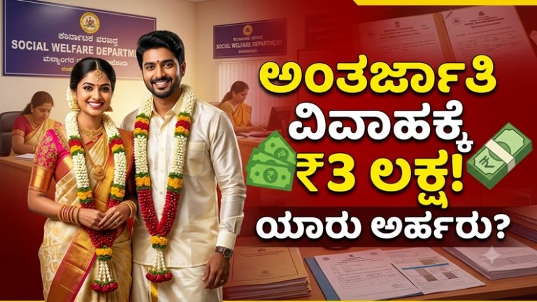 Inter Caste Marriage Incentive Scheme Karnataka