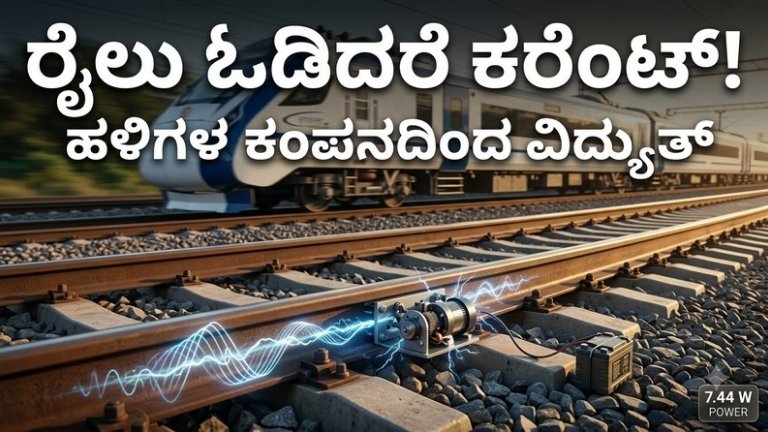 Railway Track Vibration Energy