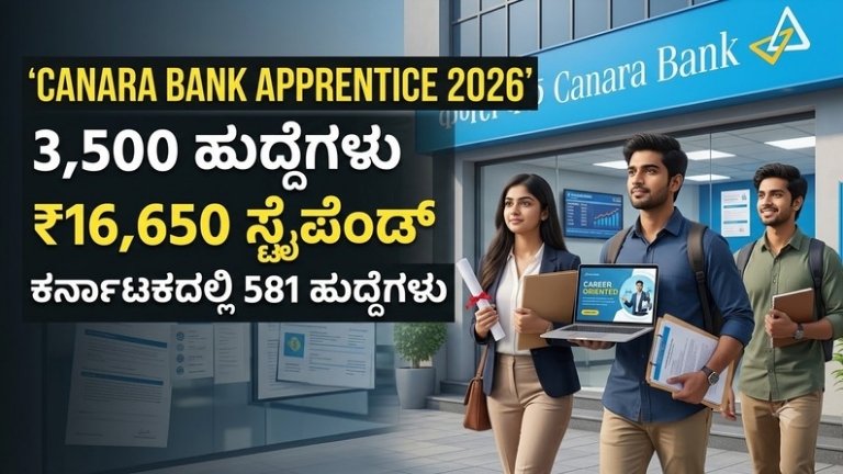 Canara Bank Apprentice Recruitment 2026
